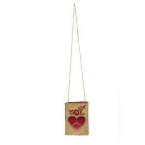 Mary Frances Love Peace Crossbody Handbag